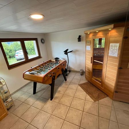 Chalet Bois Vue Panoramique : 2 Logements Et Sauna Bussang Kültér fotó
