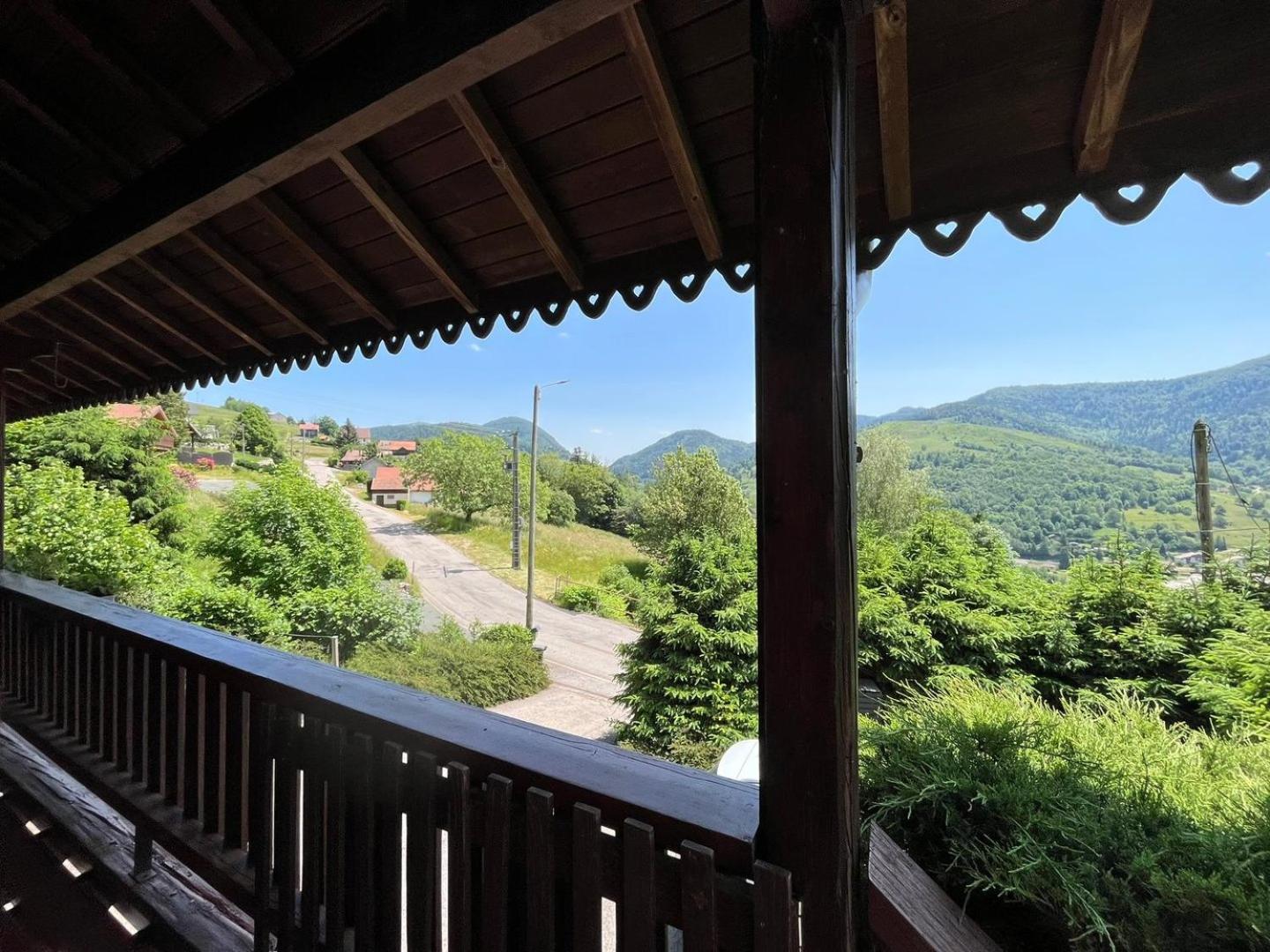 Chalet Bois Vue Panoramique : 2 Logements Et Sauna Bussang Kültér fotó