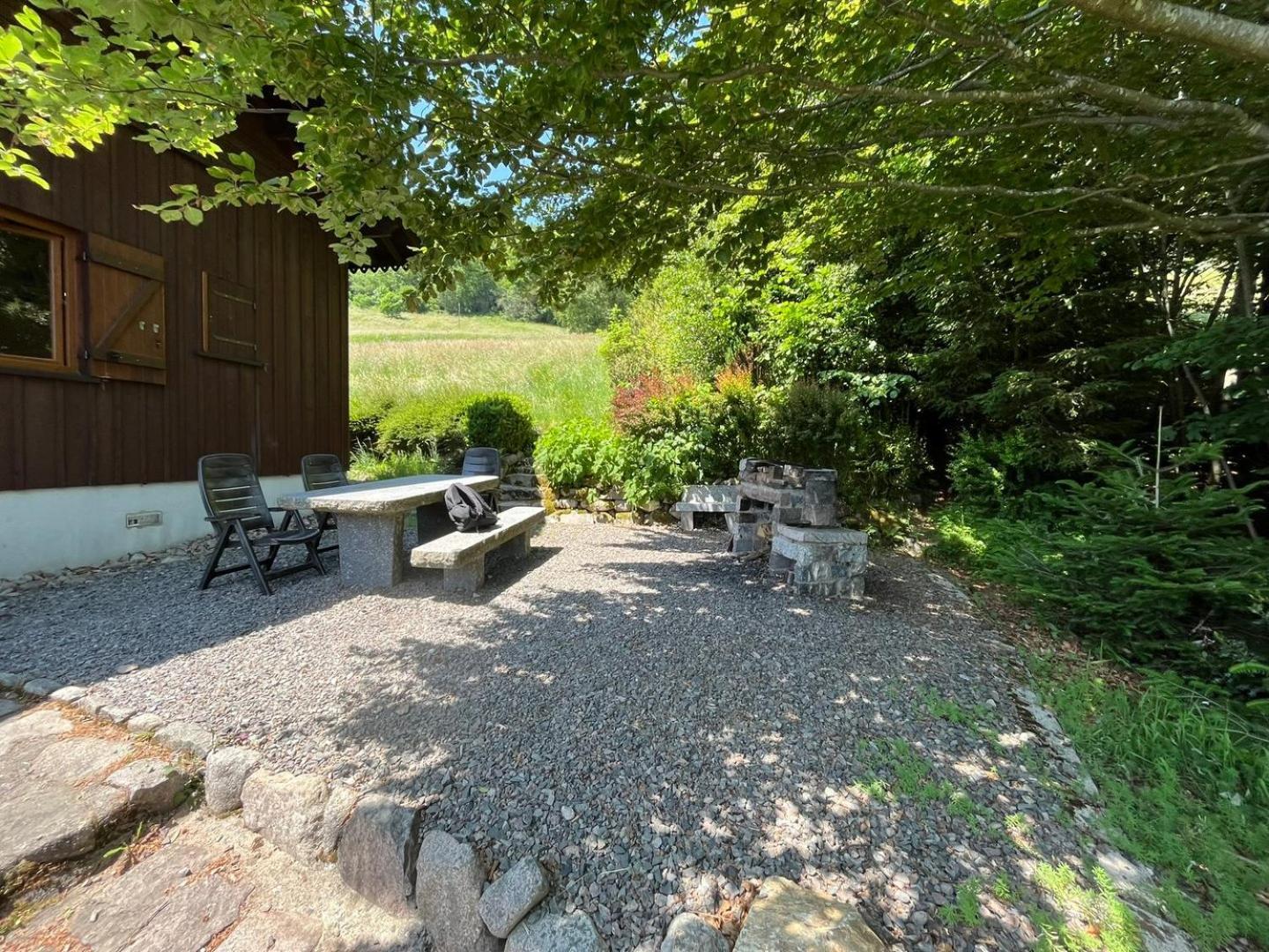 Chalet Bois Vue Panoramique : 2 Logements Et Sauna Bussang Kültér fotó